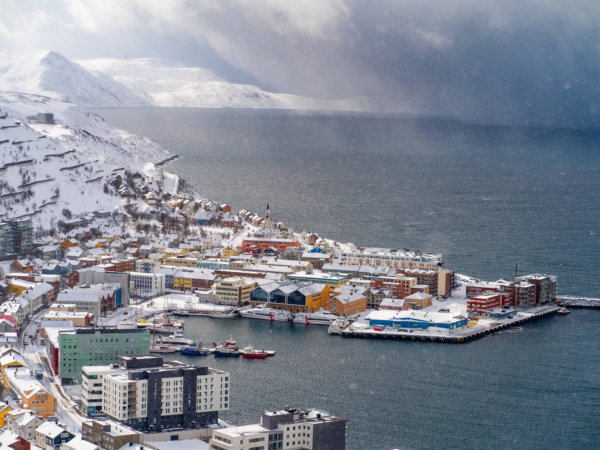 Hammerfest sentrum der G. Hagen forvalter næringseiendom