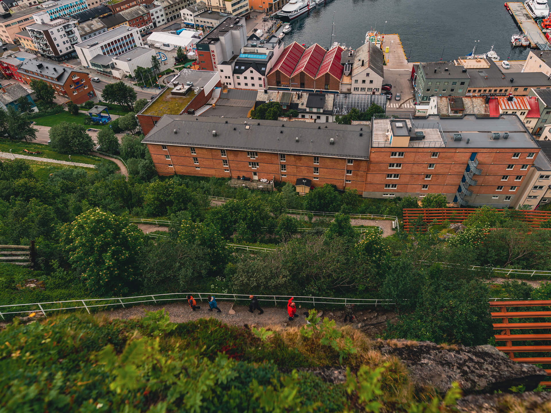 Næringsbebyggelse i Hammerfest forvaltet av G. Hagen