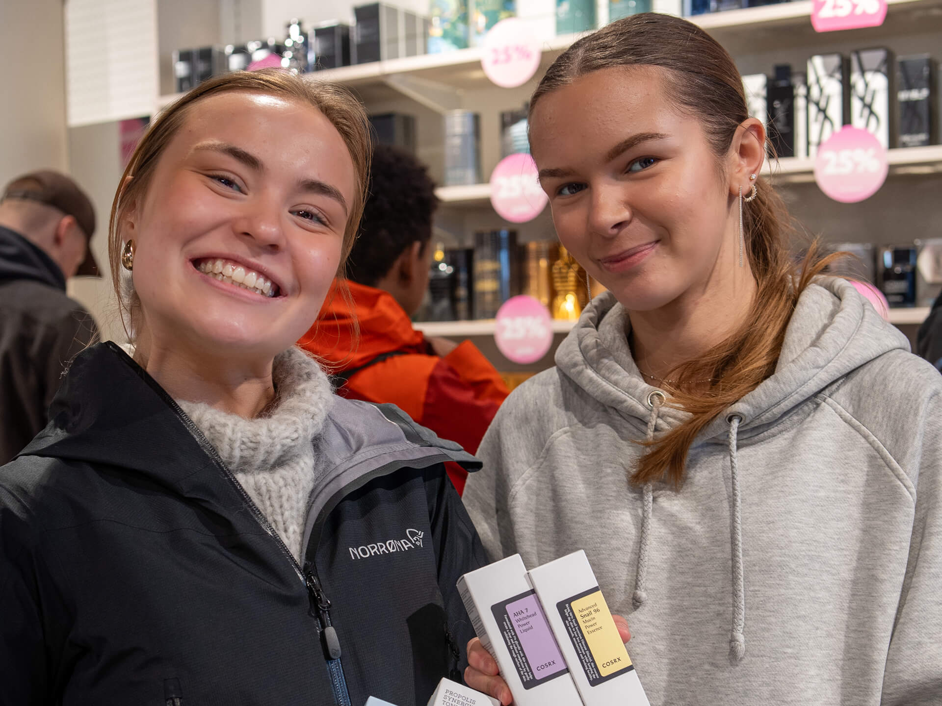 Kunder med et produkt hos Skin Tonic